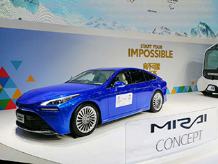 丰田中国首发第2代氢燃料电池汽车MIRAI