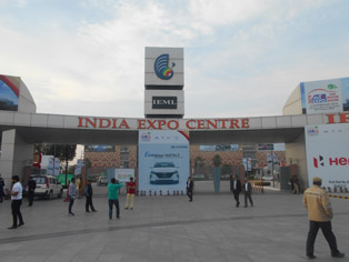 India Expo Mart会场外景